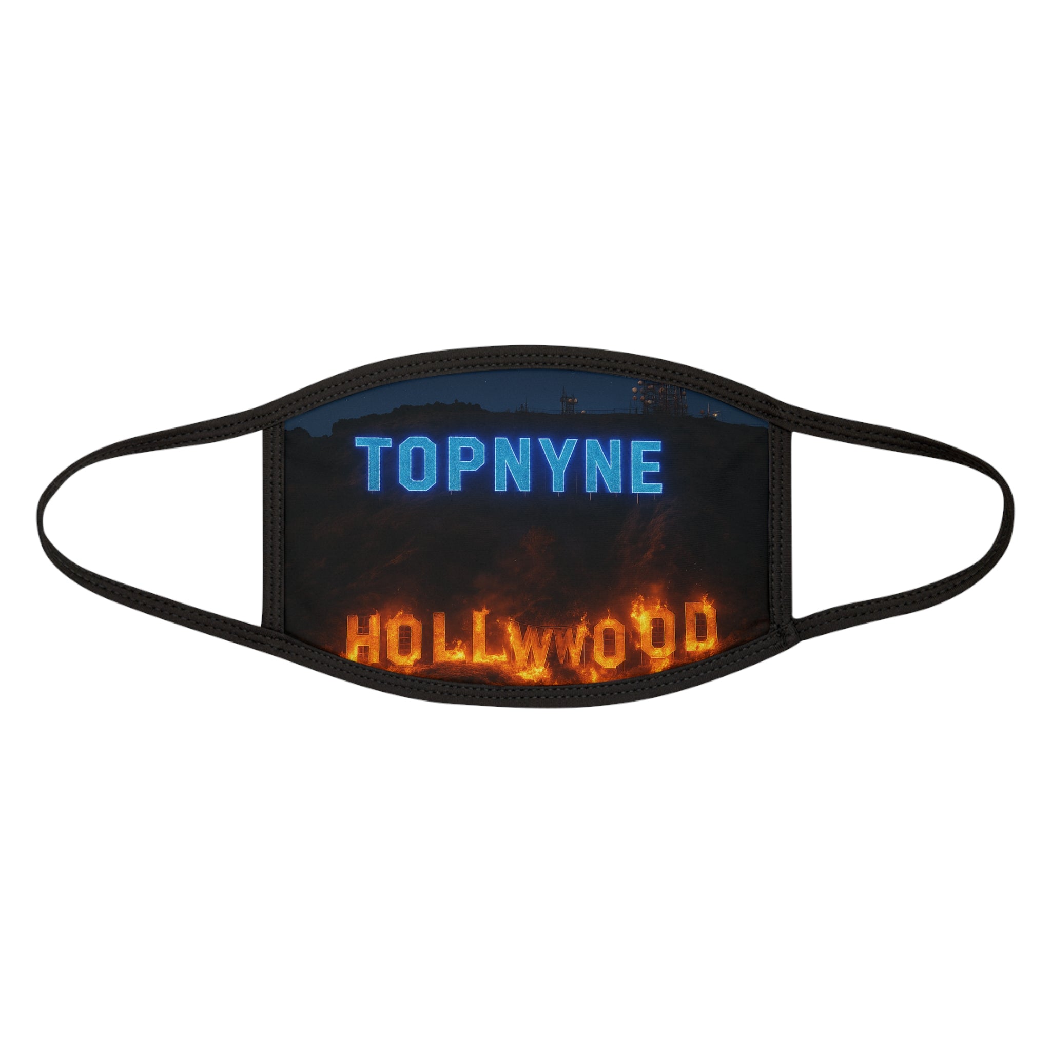Hollywood on Fire Mask