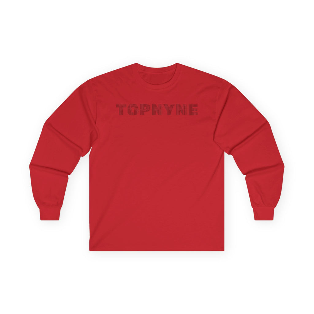 Clean print TopNyne Long Sleeve Tee