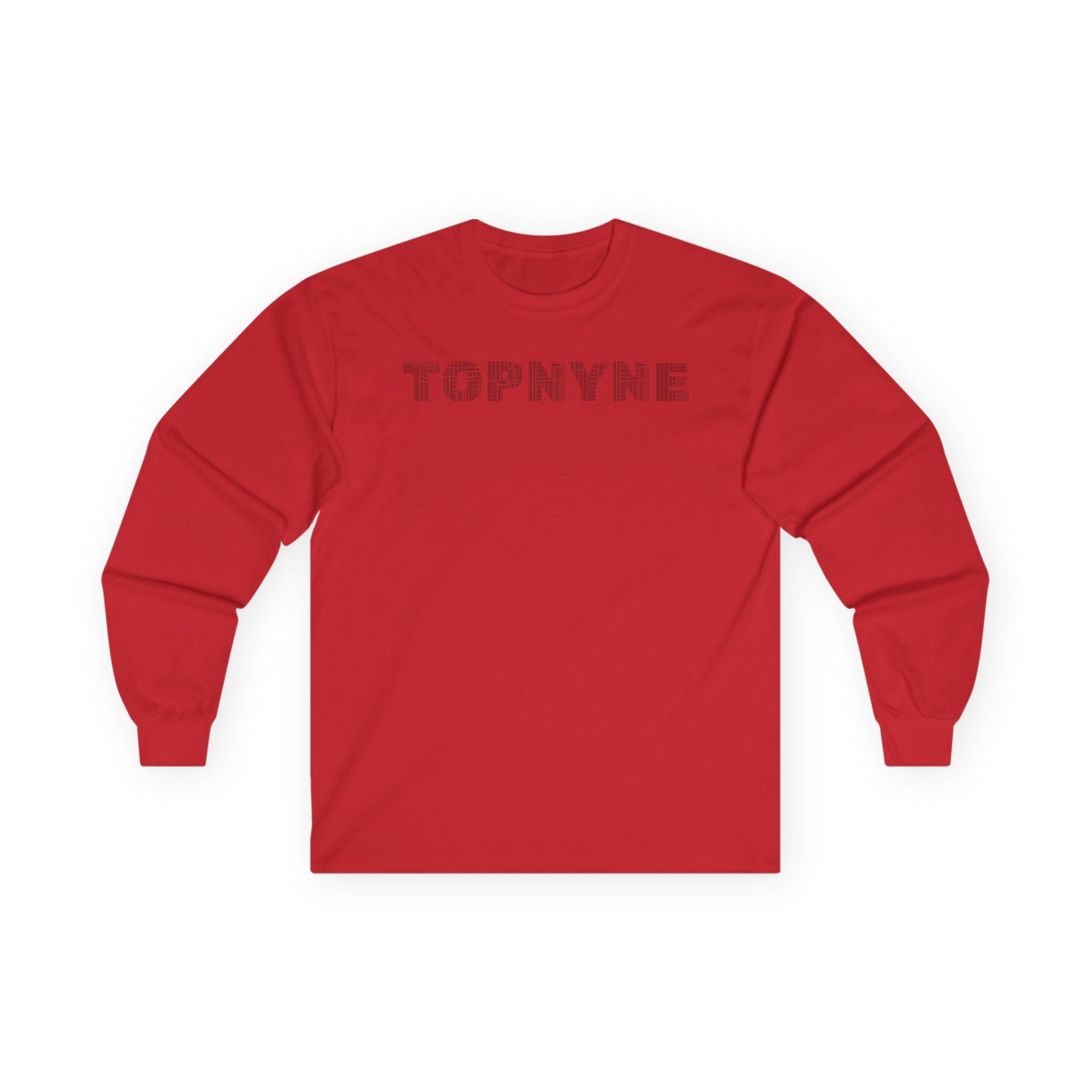 Clean print TopNyne Long Sleeve Tee