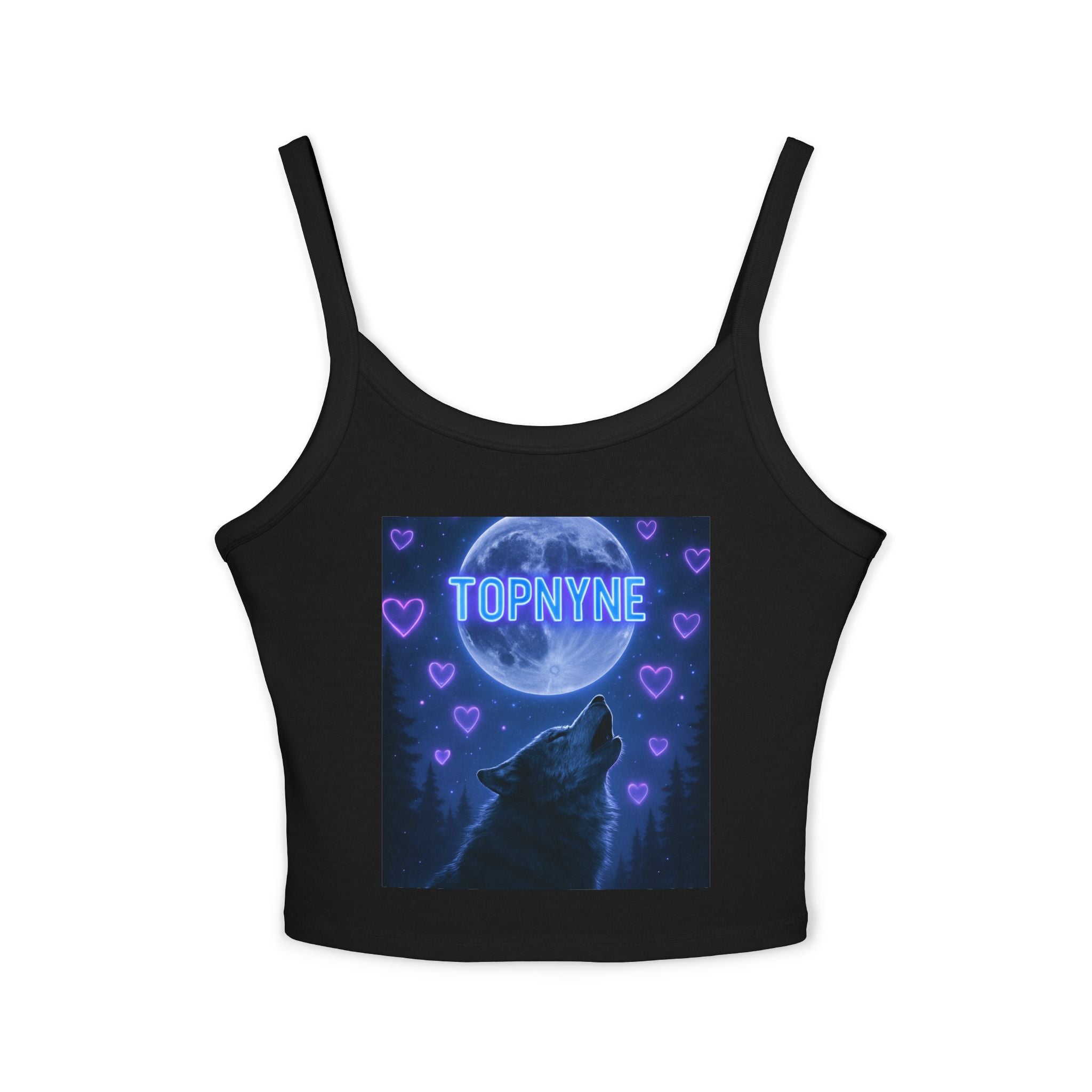 Moonlight Women's Wolf Tank Top, , Cute Casual Wear