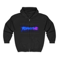 Neon 'TOPNYNE' Zip Hoodie — 'I’m a Man Not Not a Provider' Statement Zip-Up